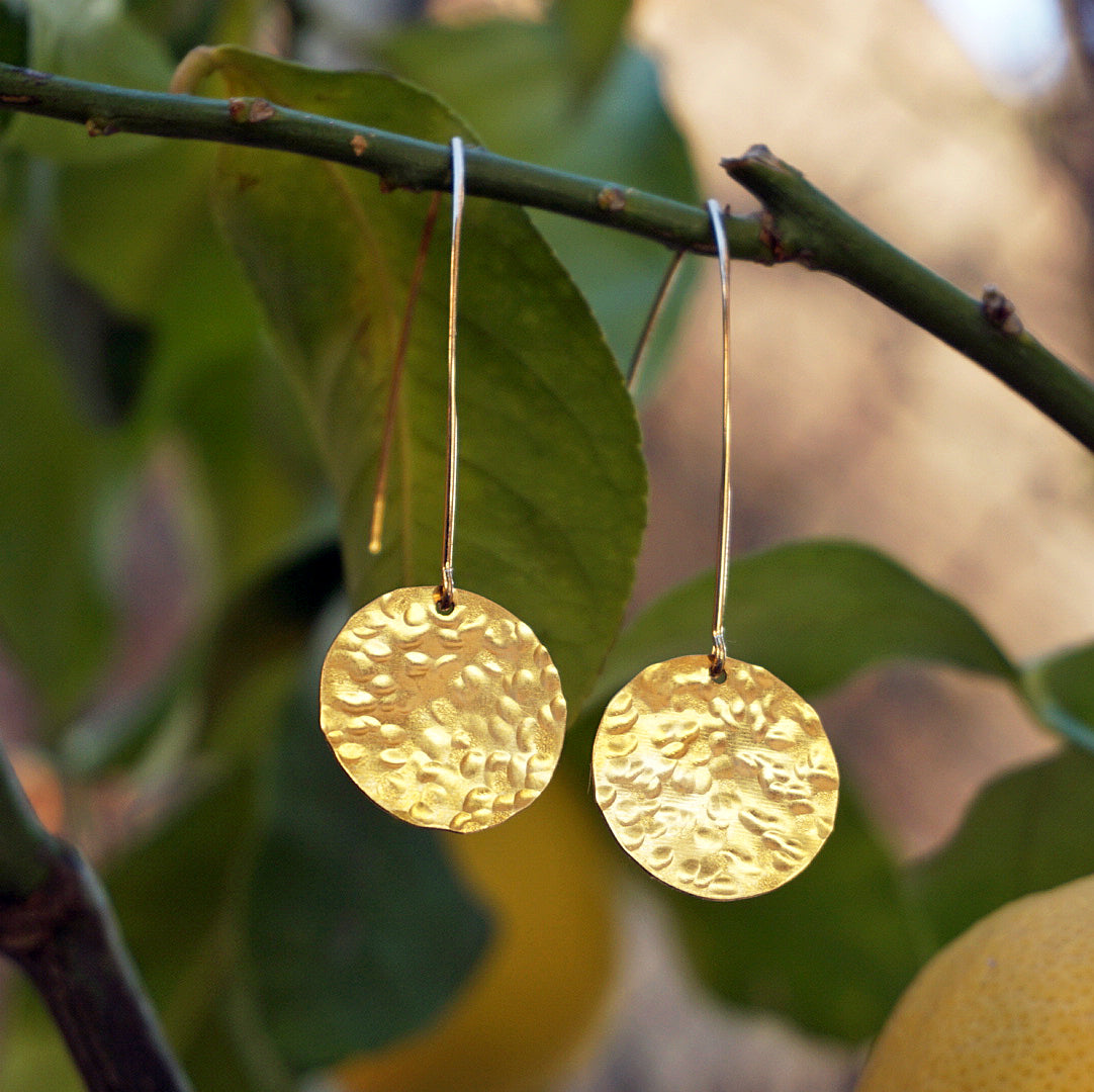 La Viva Belleza Golden Coin Long Drop