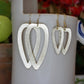 Heart Dangle In Golden Glow (Small)