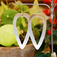 Heart Dangle In Golden Glow (Large)