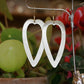 Heart Dangle In Golden Glow (Large)