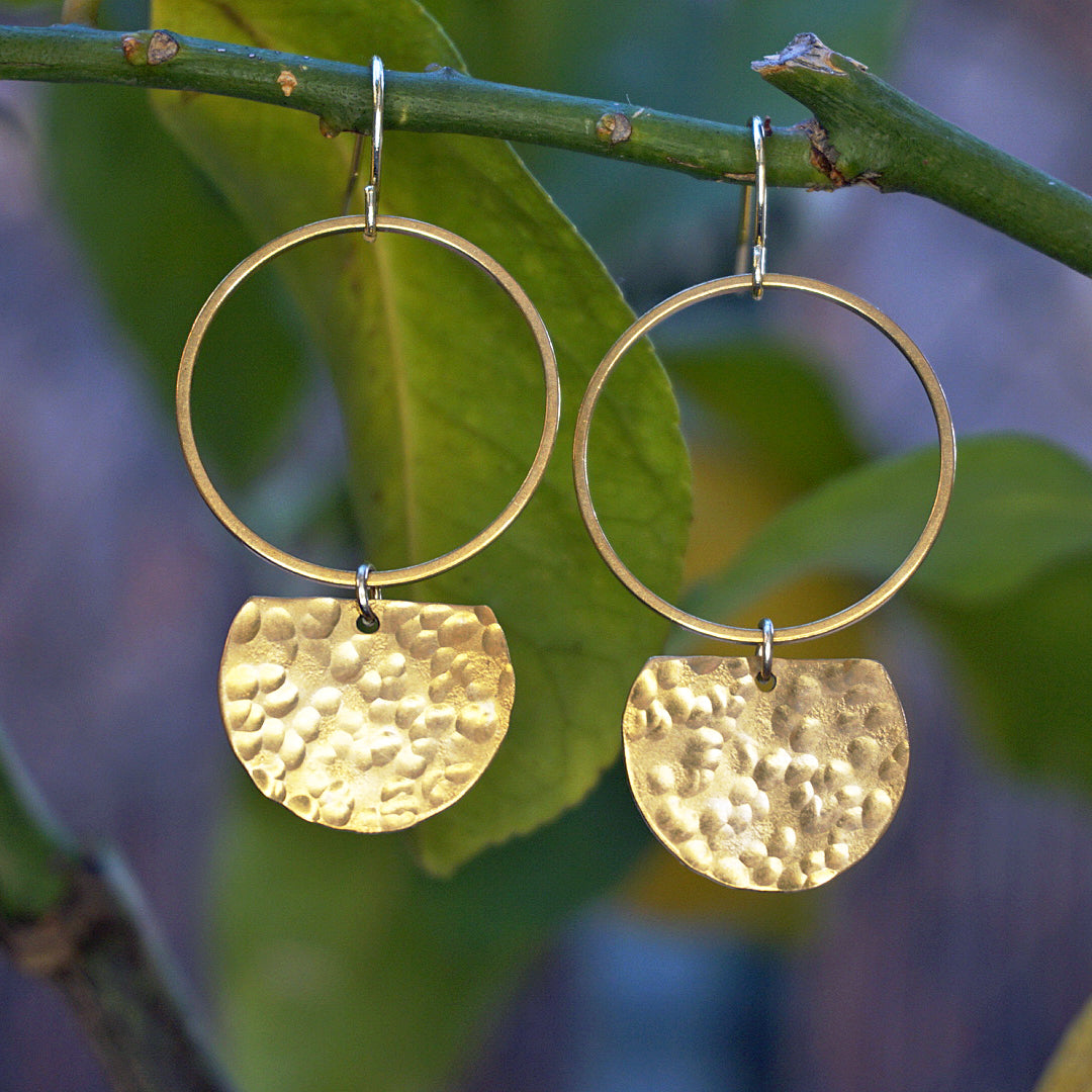 La Viva Belleza Golden Coin & Hoop