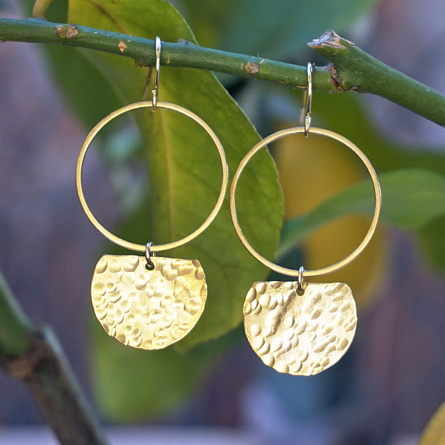 La Viva Belleza Golden Coin & Hoop